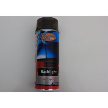 LAKK. SPRAYLAKK SOT FOR F-EKS BAKLAMPER. 400ML.