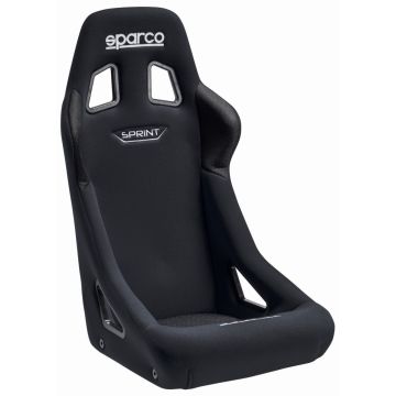STOL SPARCO SPRINT V  SORT  FIA GODKJENT