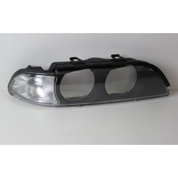 HOVEDLAMPEGLASS H/S BMW E39  96-04 MOD