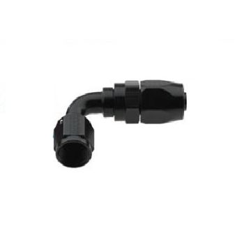 AN12 X 90 PRO-FLOW HOSE END BLACK