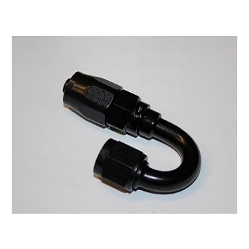 AN6 X 180 PRO-FLOW HOSE END BLACK