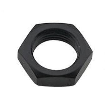 AN8 BULKHEAD NUT BLACK