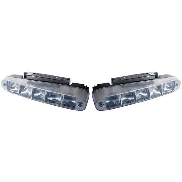 LED LAMPER DRL Superhvite dagbruk  sett