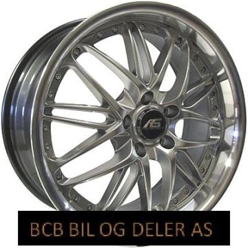 FELG ALU ZERO ESS SILVER 7.5x18 5x108 CB65.1 ET40 pris stk