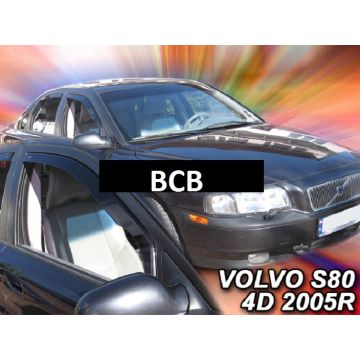 VINDAVISERE VOLVO S80 98-09  KUN FORAN