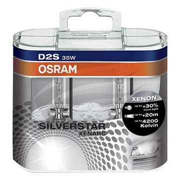 LYSPÆRE XENON D2S OSRAM SILVERSTAR  selges i par se info: