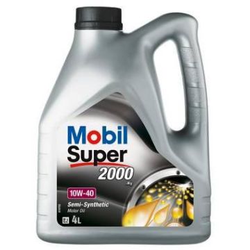 OLJE MOBIL SUPER 2000 10W-40 MOTOROLJE 4 LITER