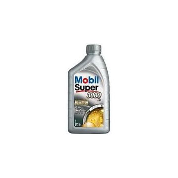 OLJE MOBIL SUPER 3000 5W-40 SYNTETISK  1 LITER !! TILBUD!!