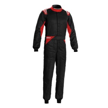 KJØREDRESS SPARCO SPRINT 22 SVART/RØD FIA STR 54