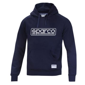 Hettegenser/Hoodie Sparco "Frame" mørk blå X-large