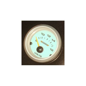 R-PERFORMANCE 52MM VOLTGAUGE BLUE ELECTROLIGHT