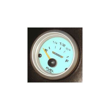 R-PERFORMANCE 52MM FUELLEVEL 0-90 OHMS BLUE ELECTROLIGHT NO SENDER