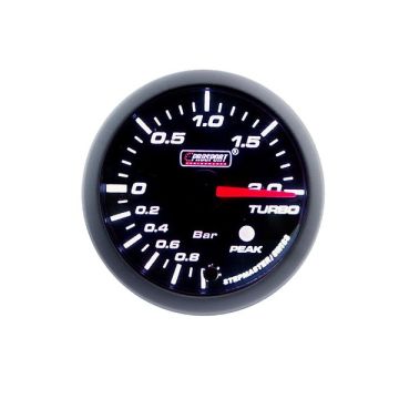 PROSPORT-S 60MM ELECTRONIC BOOST GAUGE WITH SENDER PEAK/WARNING 20BAR