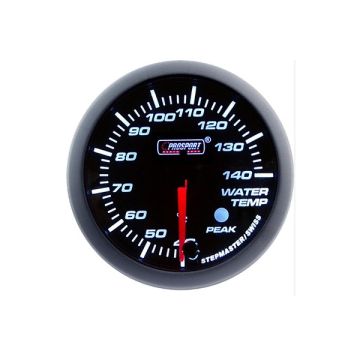 PROSPORT-S 60 MM ELECTRONIC WATERTEMP GAUGE WITH SENDER PEAK/WARNING