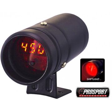 R-PERFORMANCE SHIFTLIGHT WITH INTEGRATED DIGITAL TACHOMETER BLACK