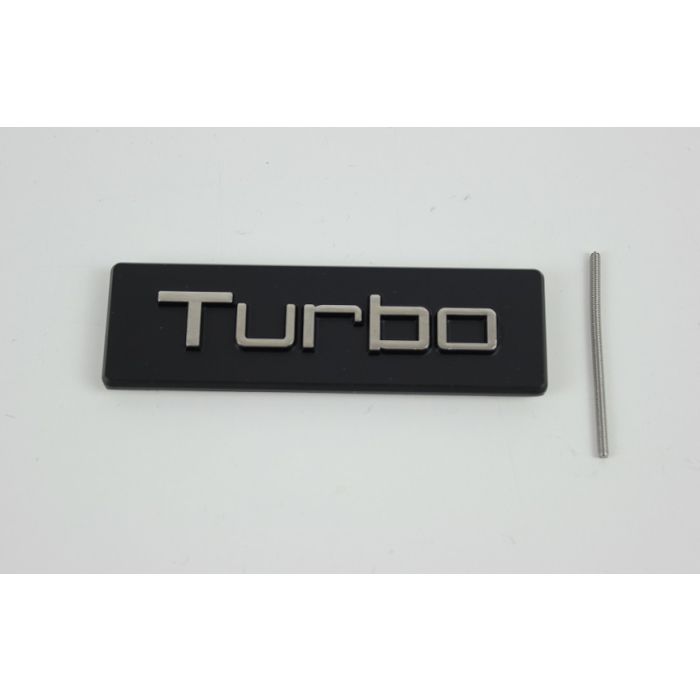 Emblem i grill original Turbo Volvo 240 81-85  KOPI i metall