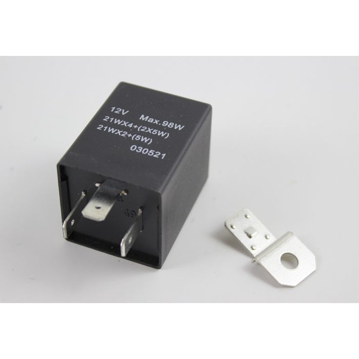 Rele blink og belte varsler 3 polet 200/700/900  12V.max 98W