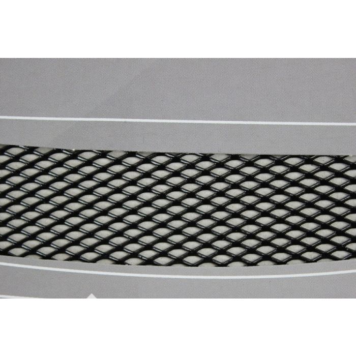 Grillnett racing Svart eloksert 33x100 cm. 2x4mm hull