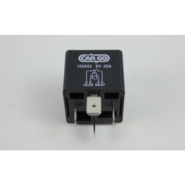 Rele 6 Volt 4 polet universal . eks Amazon,PV,Duett osv.