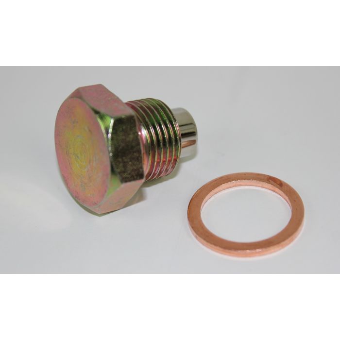 BUNNPLUGG OLJE VOLVO B19/212/23-230 M.M. MED MAGNET.