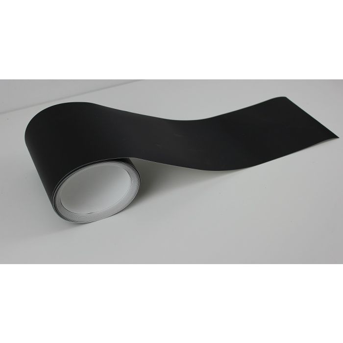 Beskyttelsesplast/tape sort pris pr. meter