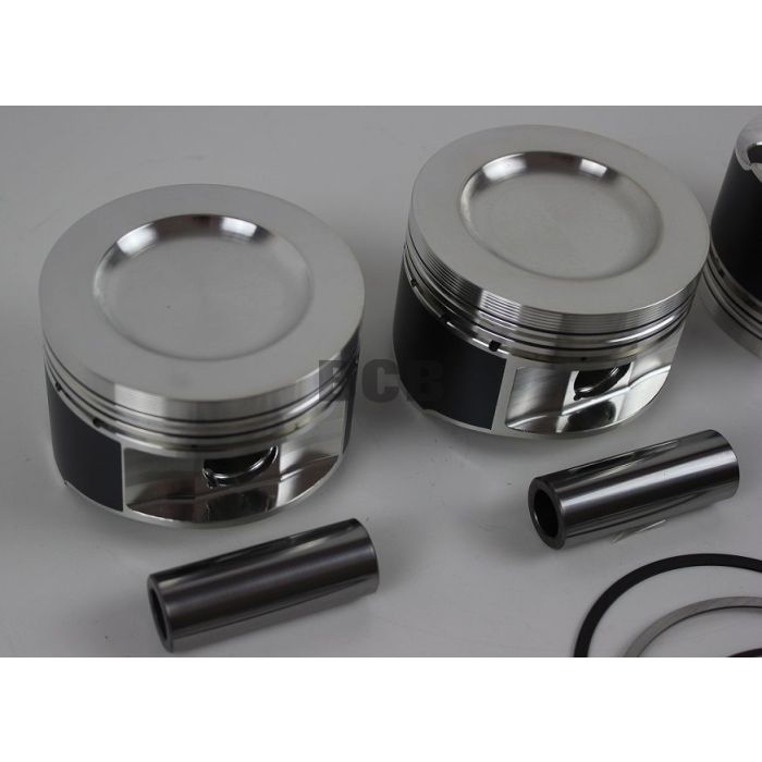 Stempel Sats B230 Turbo 8V Smidde Wiseco 4 Stk Kompl. 96mm