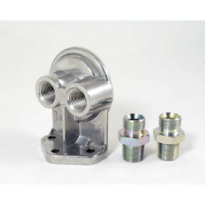OLJEFILTERHOLDER V/FLYTTING AV FILTER M/1/2"KOBL.