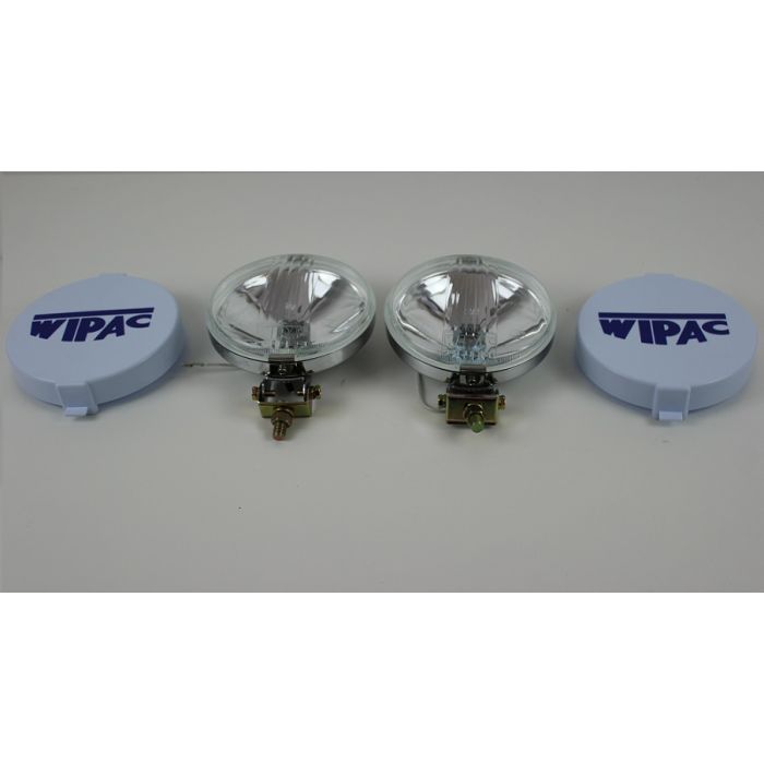 Ekstralys sats crom 5,5" diameter  langlys/Fjernlys 12V H3