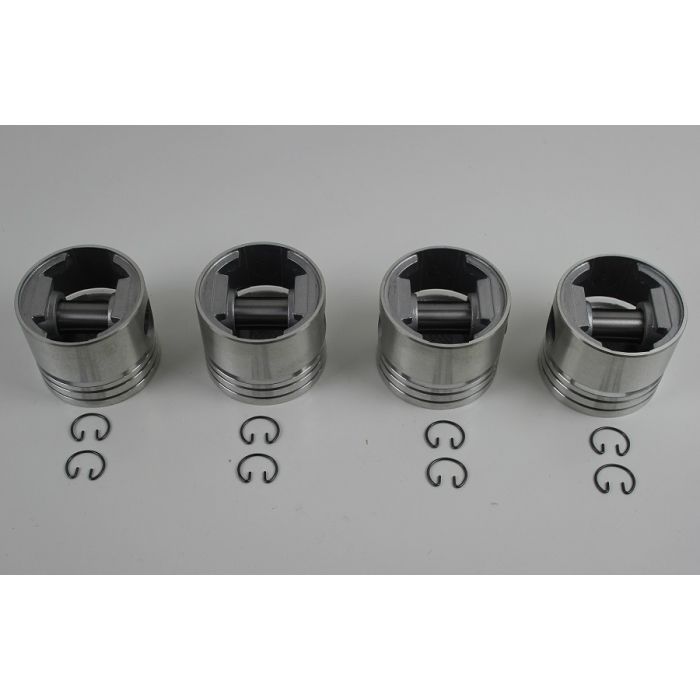 Stempel B18 std dimisjon  sats 4 stk m/krysspinne og låser
