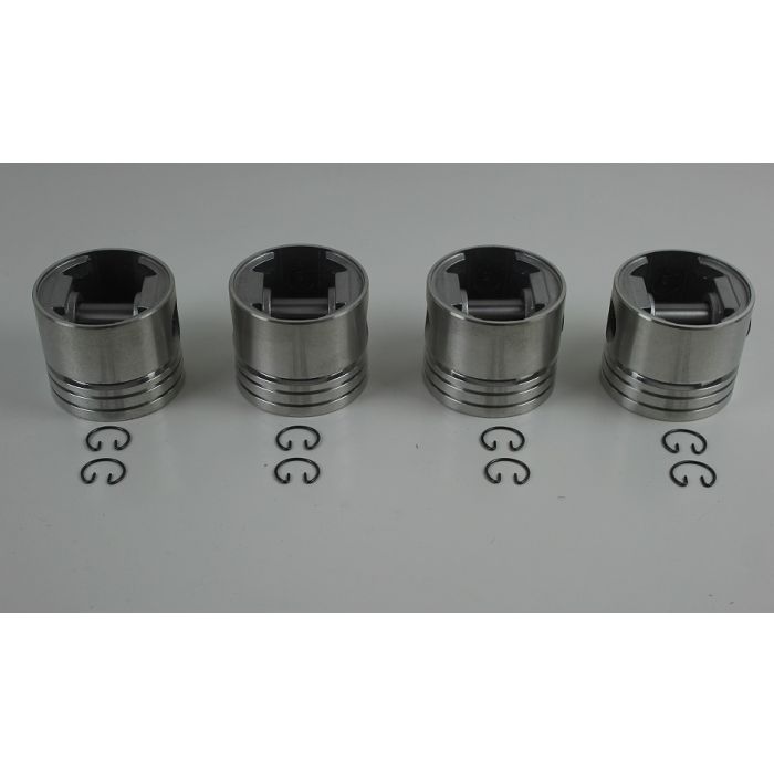 Stempel B18 std dimisjon  sats 4 stk m/krysspinne og låser