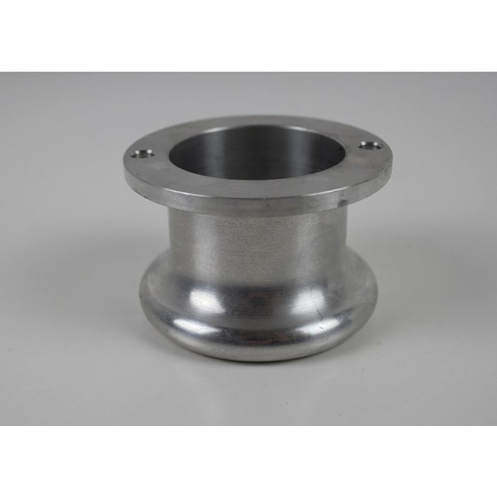 Forgasser trakt alu med fot 50mm invx50mm lang pris stk