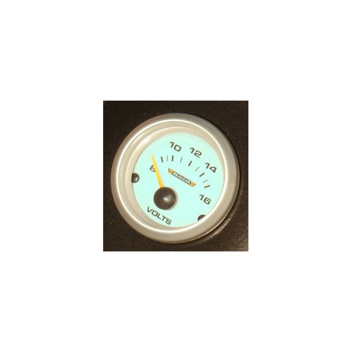R-PERFORMANCE 52MM VOLTGAUGE BLUE ELECTROLIGHT