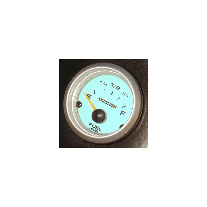 R-PERFORMANCE 52MM FUELLEVEL 0-90 OHMS BLUE ELECTROLIGHT NO SENDER