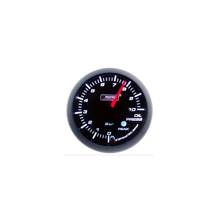 PROSPORT-S 60 MM ELECTRONIC OILPRESS GAUGE WITH SENDER PEAK/WARNING