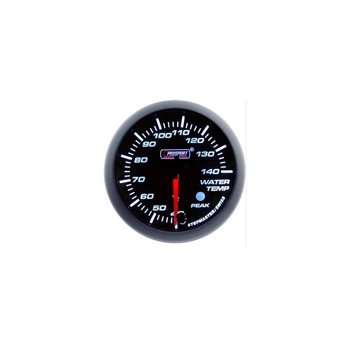 PROSPORT-S 60 MM ELECTRONIC WATERTEMP GAUGE WITH SENDER PEAK/WARNING
