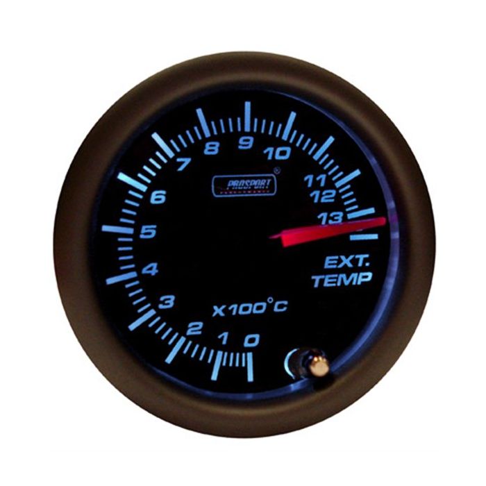 PROSPORT-M 52MM EXHAUSTTEMPGAUGE SMOKE 7-COLOR GAUGE