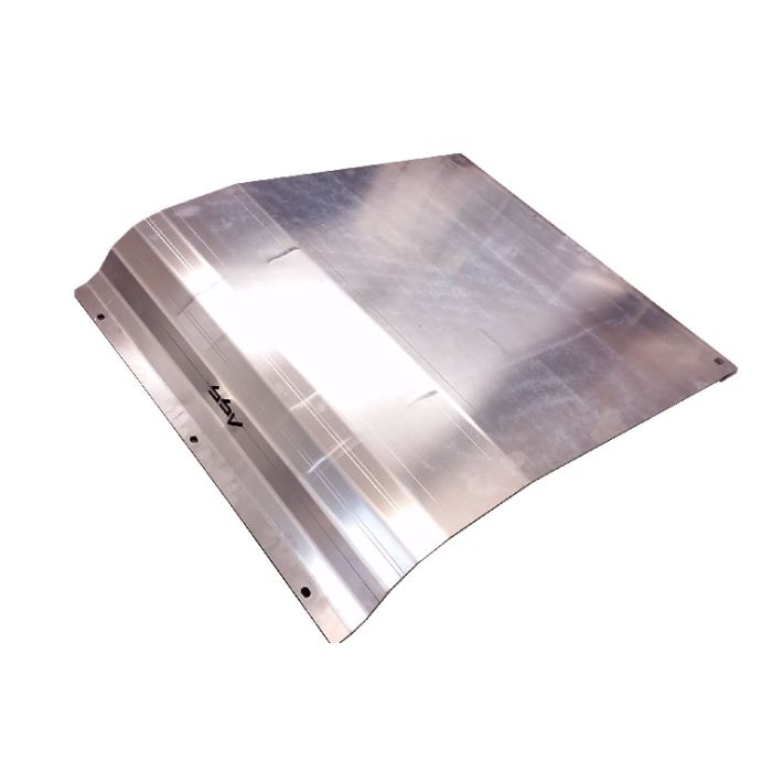 Beskytelseplate/Skliplate for motor 740/940 i aluminium
