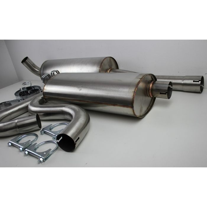 Eksos Halvsats Std Dim. 740/940 88-98 turbo  Rustfritt stål