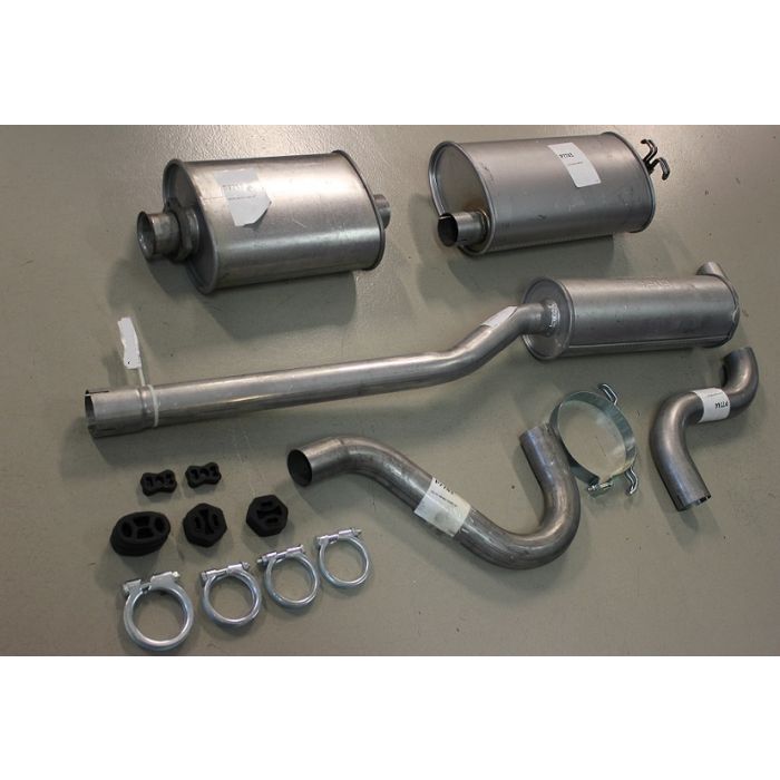 Eksosanlegg halvsats 740/760 85-87 B230ET std type