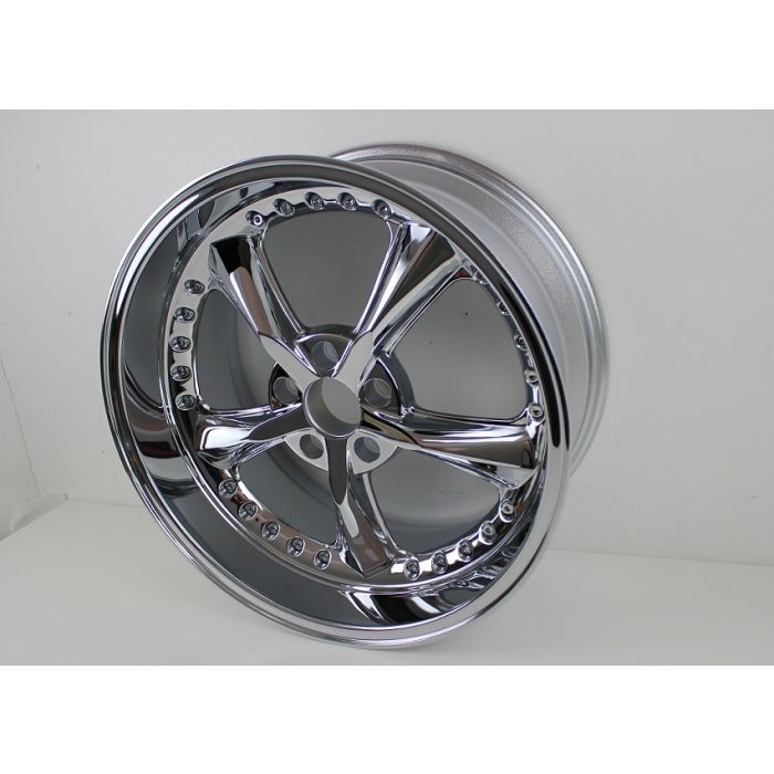 Felg nye type i Crom til 100/200/700/900 ET21 8,5x18"
