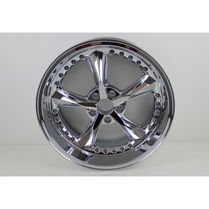 Felg nye type i Crom til 100/200/700/900 ET16 8,5x18"