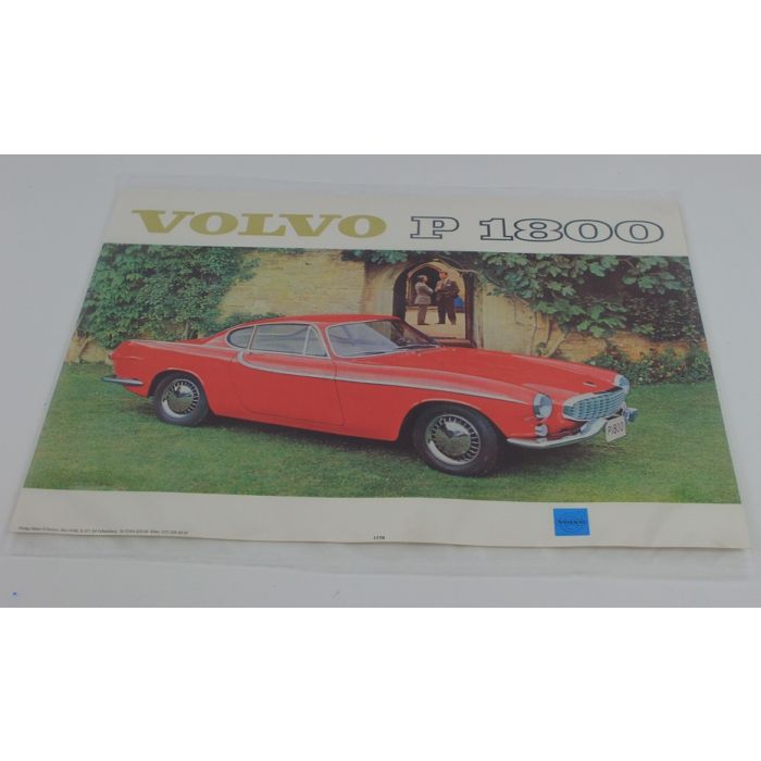 Posters/plakat Volvo P1800NOS