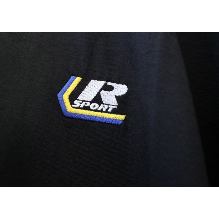 T-Skjorte R-sport  sort m/merke, XXL, solid type