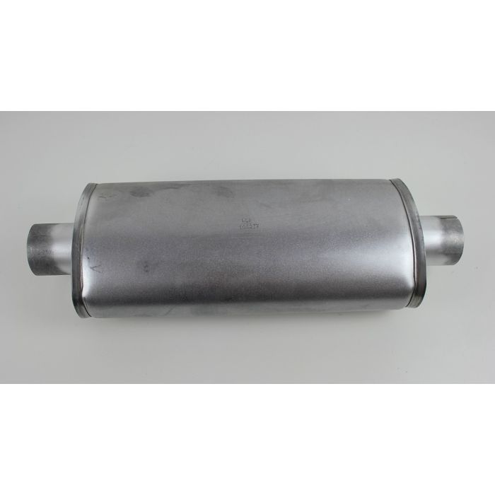 Eksos potte/lyddemper 2,5" oval