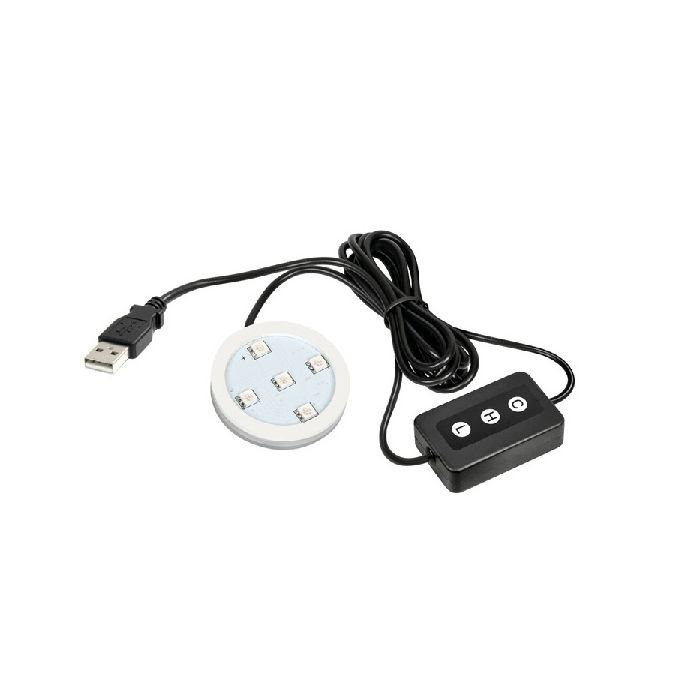 Belysnings base for godlukt flaskene våre,7 farger m/dimmer