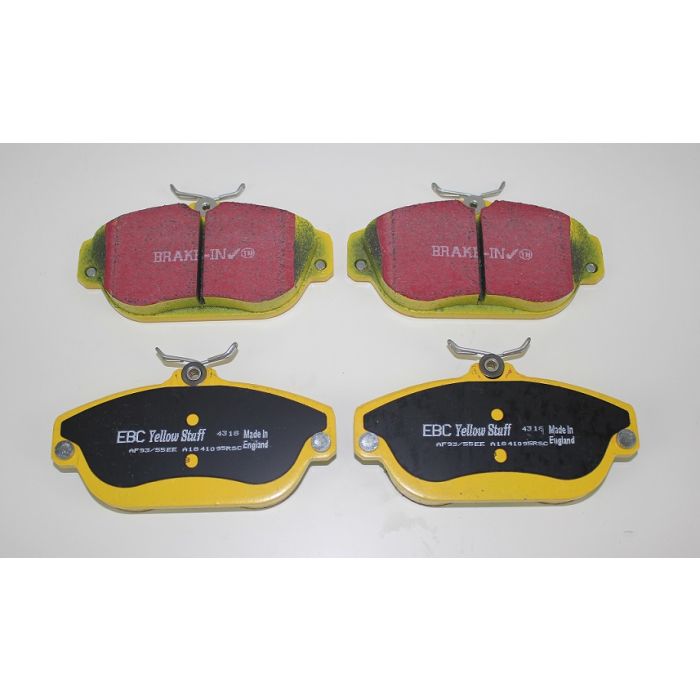 Bremsekloss sats foran 700/900 serien 91>>> EBC Yellowstuff