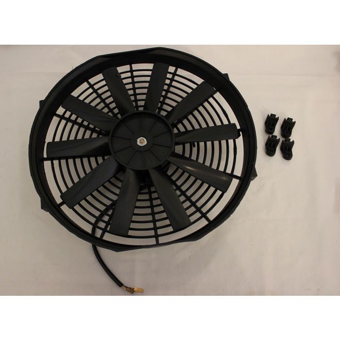 EL.VIFTE TIL BLA RADIATOR UNIVERSAL 14TUM SUGENDE