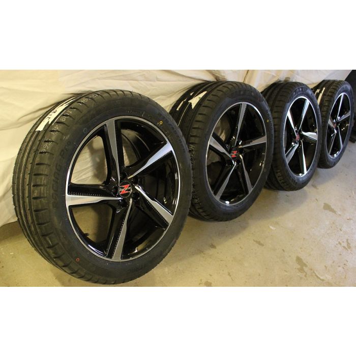 Felg og dekk pakke 20" med 275/45-20 sommerdekk