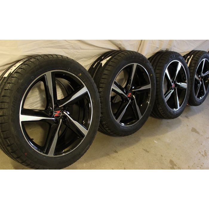 Felg og dekk pakke 20" med 275/45-20 sommerdekk