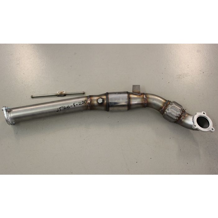 Downpipe med 200 cell catalisator S60 01-09,V70II 01-07 JT